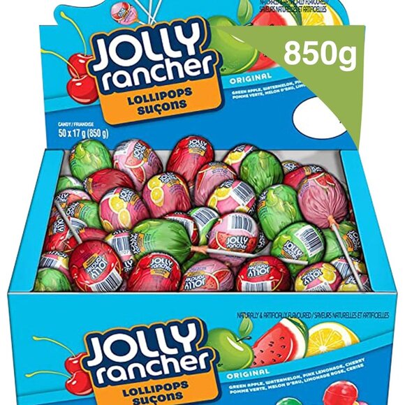 Candy Lollipops Assortment, 50 Count 850 Gram - Picture 1 of 6